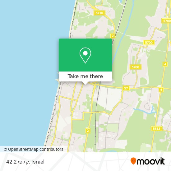 קלפי 42.2 map