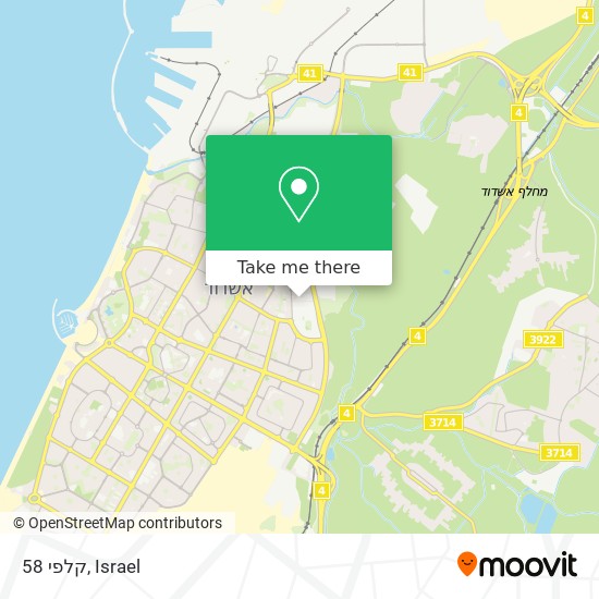 קלפי 58 map