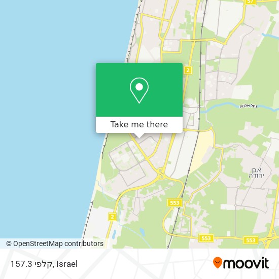 קלפי 157.3 map