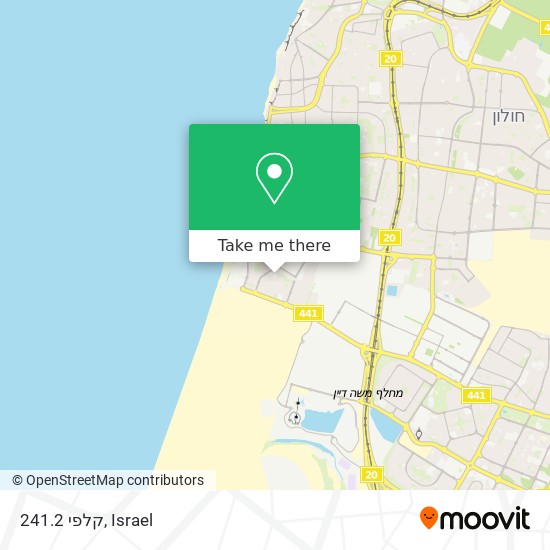 קלפי 241.2 map