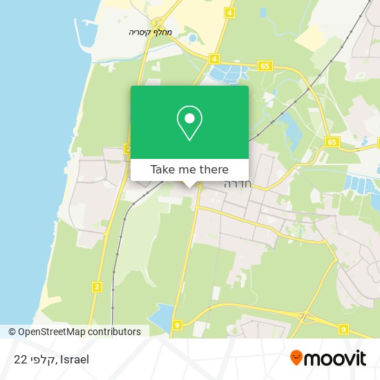 קלפי 22 map