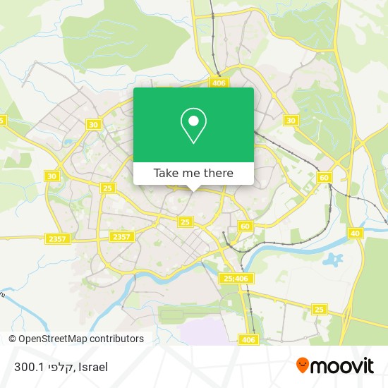 קלפי 300.1 map