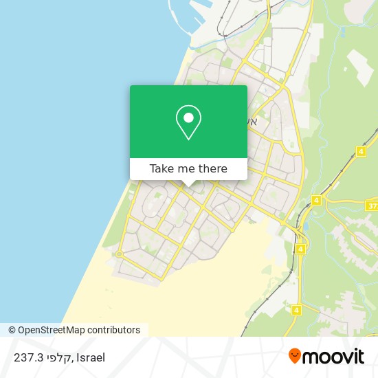 קלפי 237.3 map