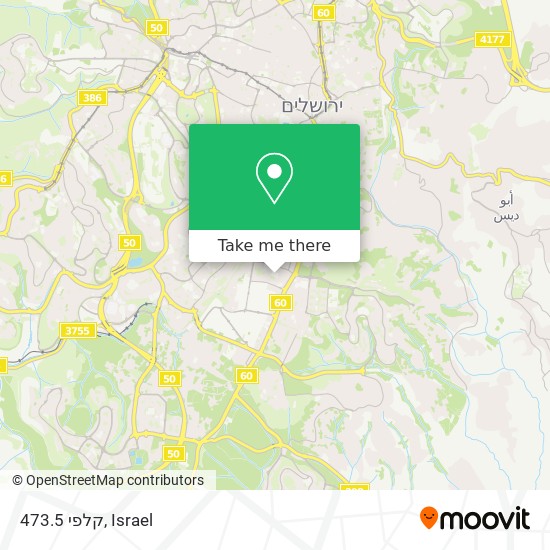 קלפי 473.5 map