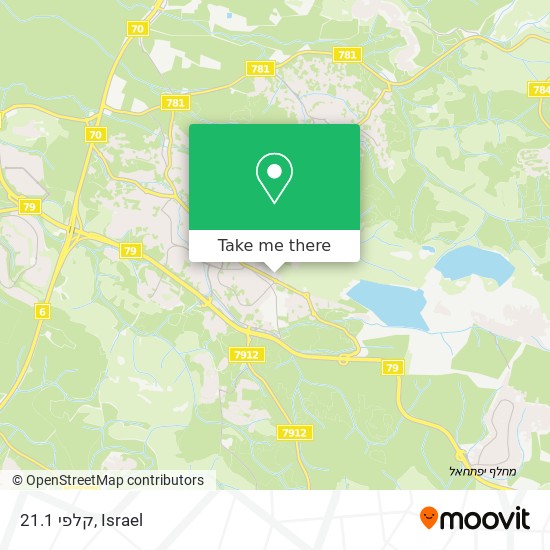 קלפי 21.1 map