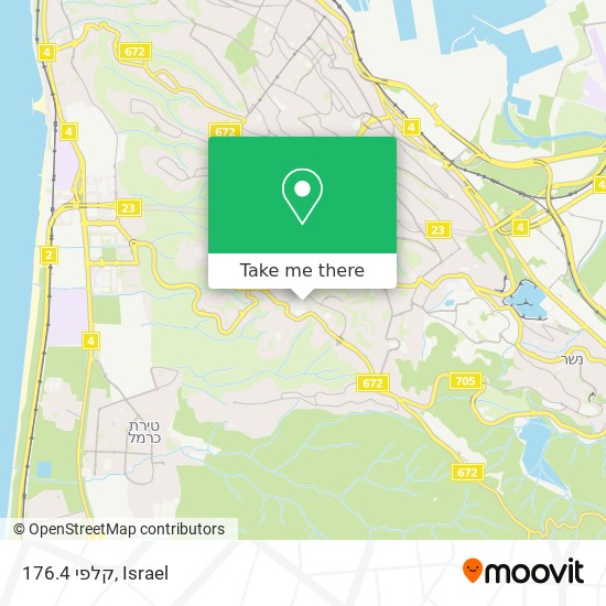 קלפי 176.4 map