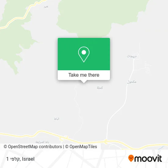 Карта קלפי 1