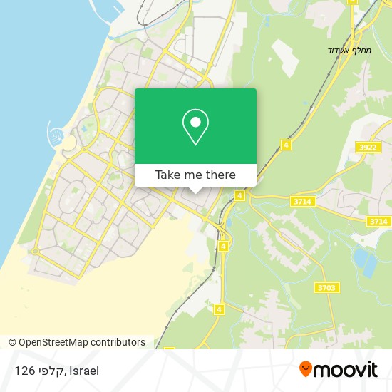 קלפי 126 map