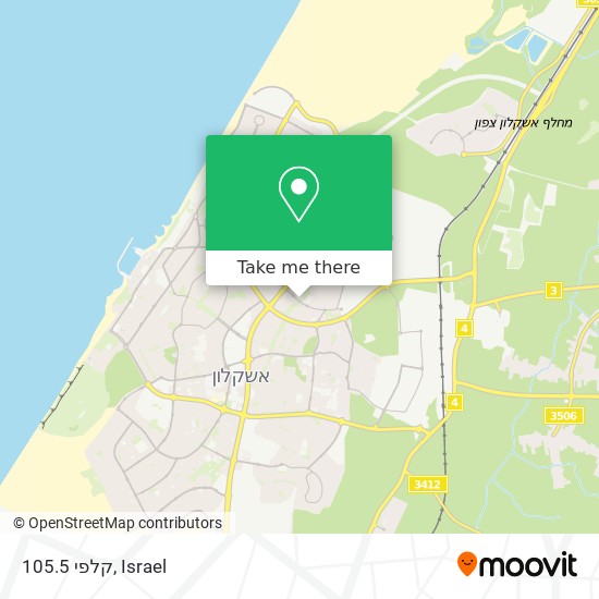 קלפי 105.5 map