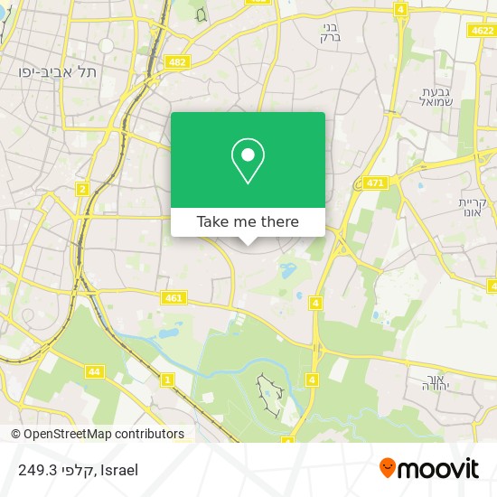 קלפי 249.3 map