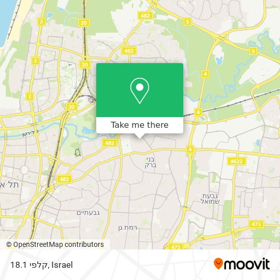 קלפי 18.1 map