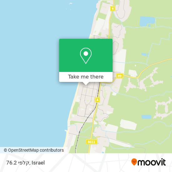 קלפי 76.2 map