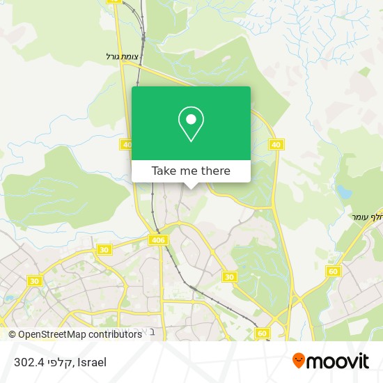 קלפי 302.4 map