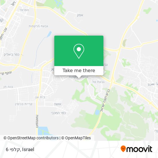 קלפי 6 map