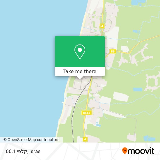 קלפי 66.1 map