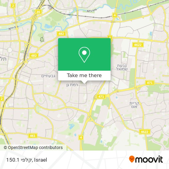 קלפי 150.1 map