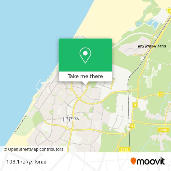 קלפי 103.1 map