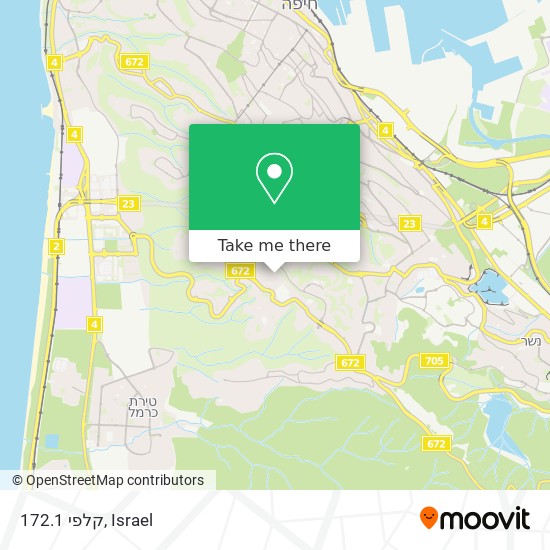 קלפי 172.1 map