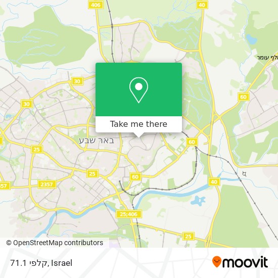 קלפי 71.1 map