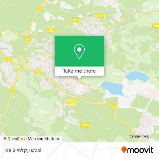 קלפי 28.3 map