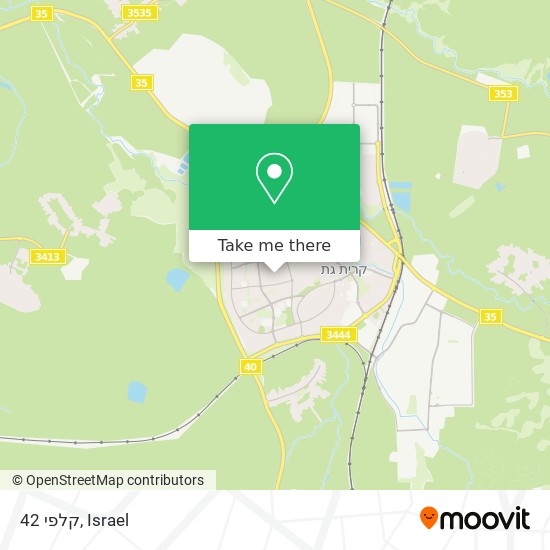 קלפי 42 map