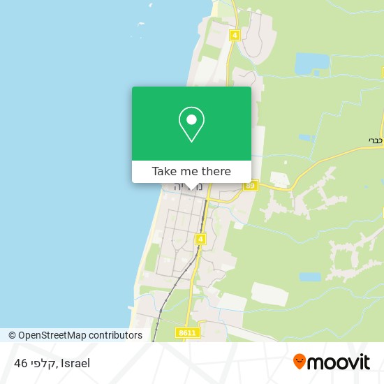 קלפי 46 map