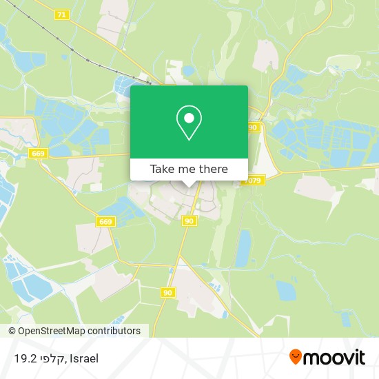 קלפי 19.2 map