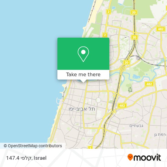 קלפי 147.4 map