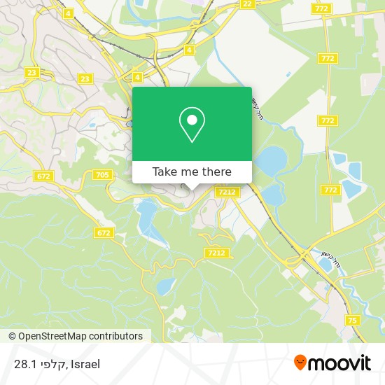 קלפי 28.1 map