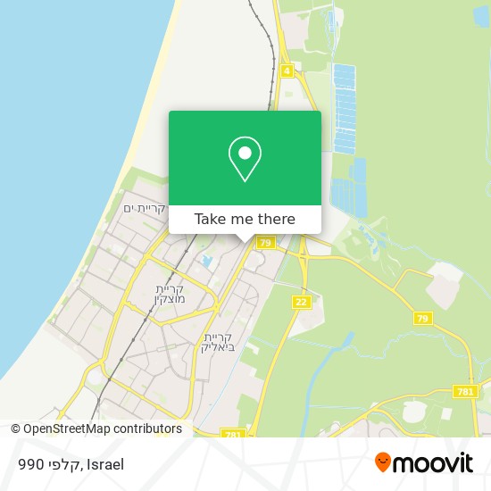 קלפי 990 map