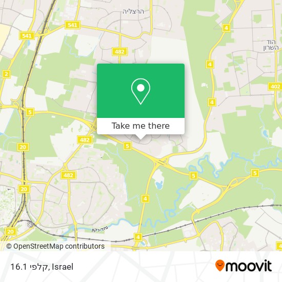 קלפי 16.1 map