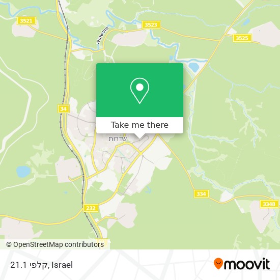 קלפי 21.1 map