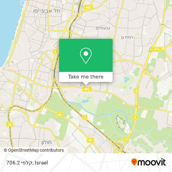 קלפי 706.2 map