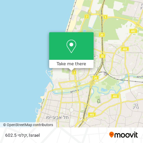 קלפי 602.5 map