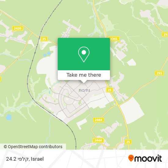 קלפי 24.2 map