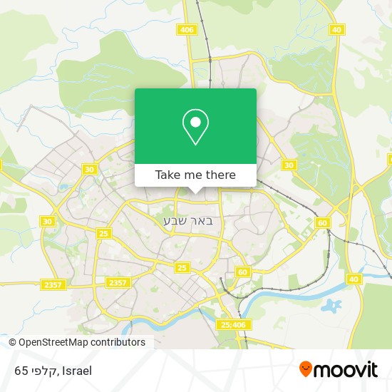 קלפי 65 map