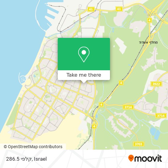 קלפי 286.5 map