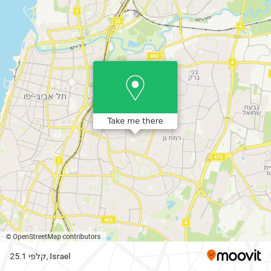 קלפי 25.1 map