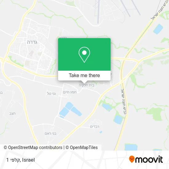 Карта קלפי 1