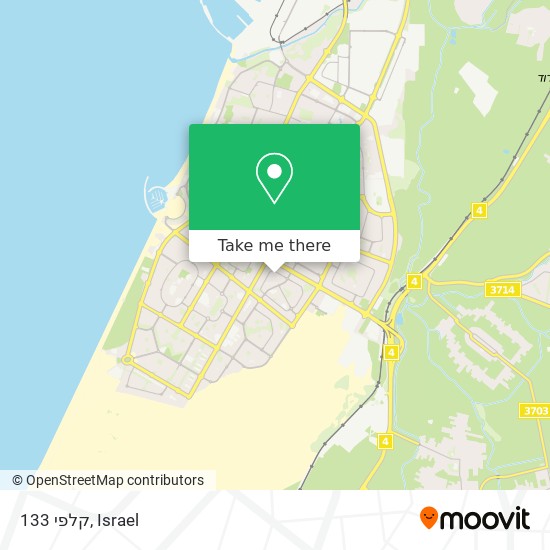 קלפי 133 map