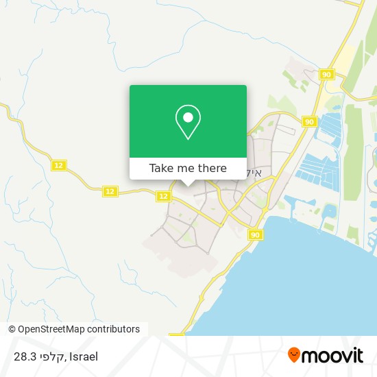 קלפי 28.3 map