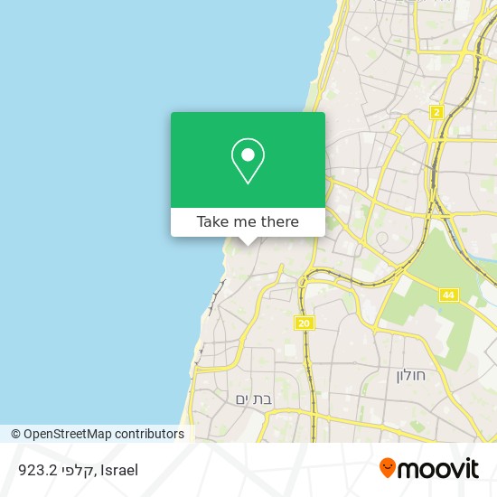 קלפי 923.2 map