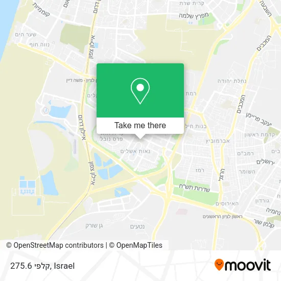 Карта קלפי 275.6