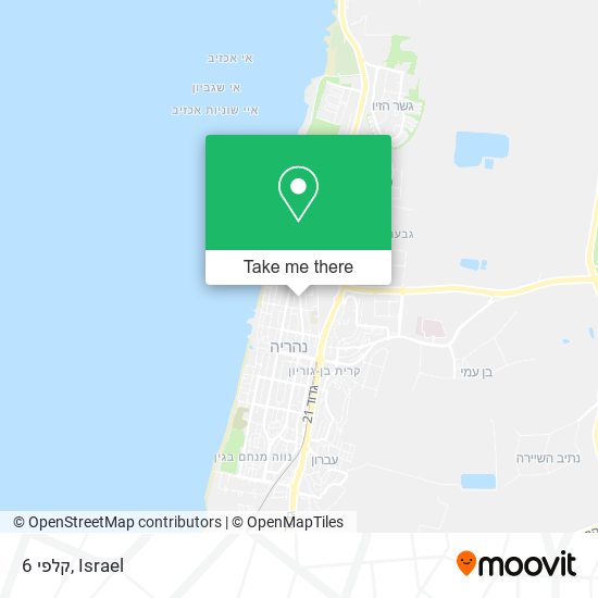 קלפי 6 map