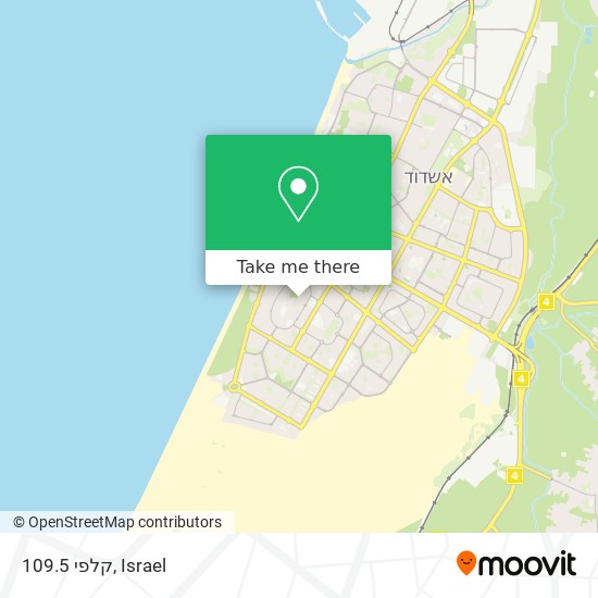 קלפי 109.5 map