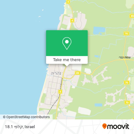 קלפי 18.1 map