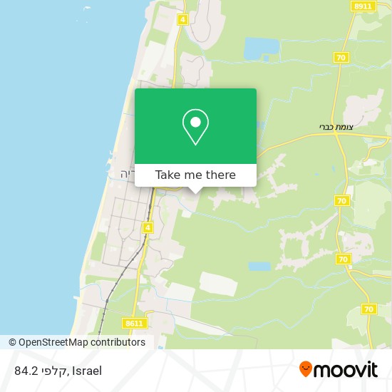 קלפי 84.2 map