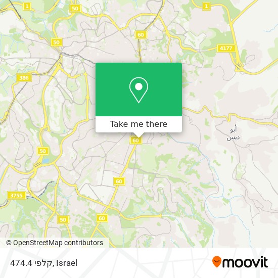 קלפי 474.4 map