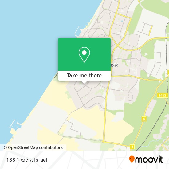 קלפי 188.1 map