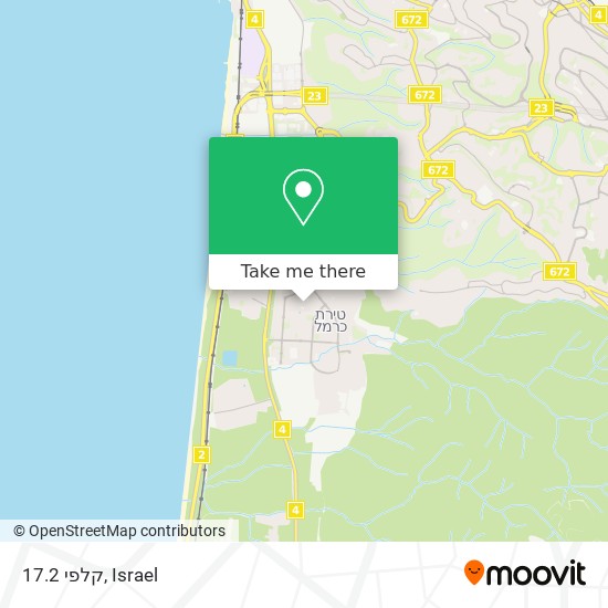 קלפי 17.2 map